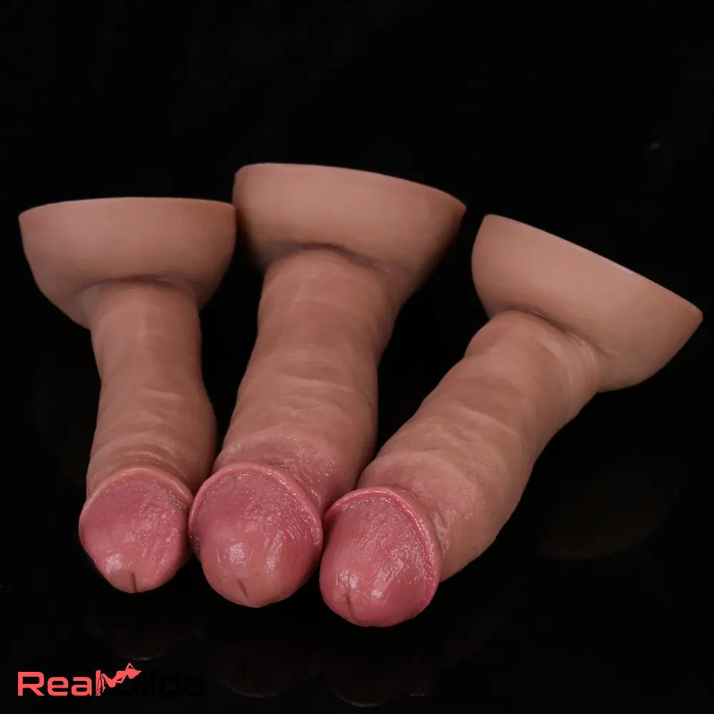 8.26in 8.66in 9.25in Real Silicone Soft Big Dildo Male Female Adult Toy