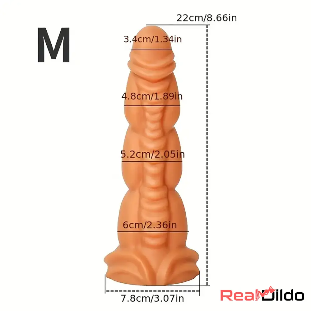 5.91in 8.66in 10.55in Unisex Silicone Fantasy Big Soft Penis Real Dildo - Real Dildo