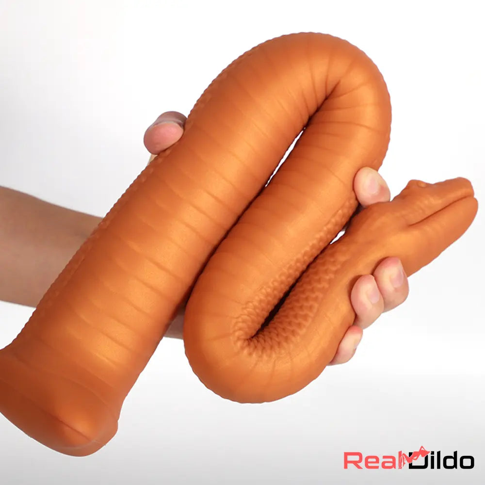 13.78in 17.72in 21.65in Extra Long Huge Silicone Soft Snake Animal Dildo - Real Dildo