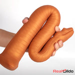 13.78in 17.72in 21.65in Extra Long Huge Silicone Soft Snake Animal Dildo - Real Dildo