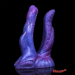 7.36in 7.99in 8.07in U-shaped Double-headed Monster Dildo Pleasure Toy Real Dildo