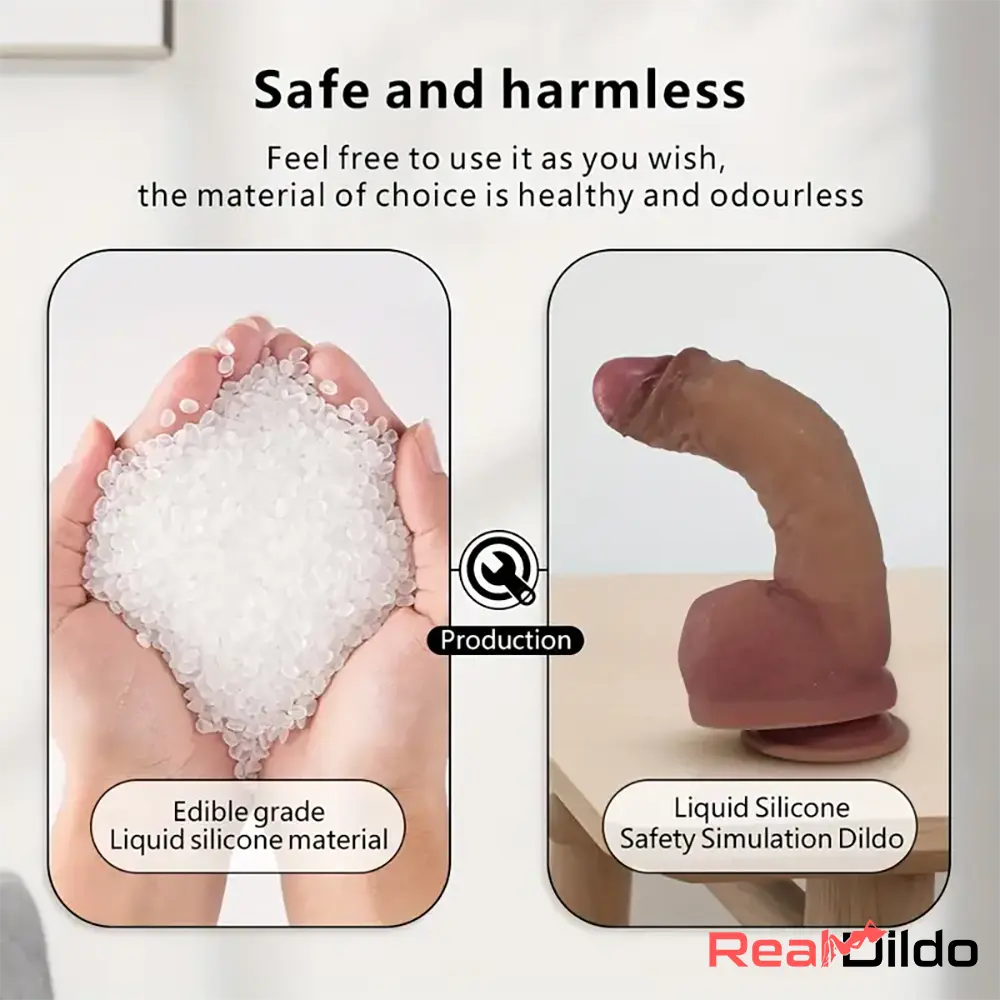 10.82in Extra Soft Silicone Big Curved Dildo For Clit Simulation Sex Toy Real Dildo