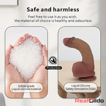 10.82in Extra Soft Silicone Big Curved Dildo For Clit Simulation Sex Toy Real Dildo