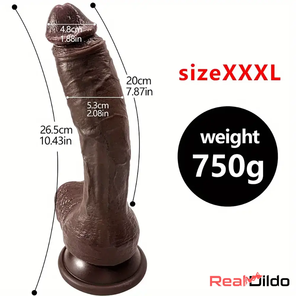 Multiple Inches Silicone Soft Female Dildo Sex Toy For Vaginal Clit Stimulation Real Dildo