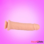 11.22in Unisex Big Silicone Soft Dildo For Vaginal Simulation Massager Real Dildo