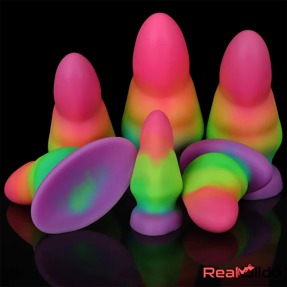 3.42in-7.2in Fantasy Small Silicone Soft Butt Plug Dildo For Women G Spot - Real Dildo