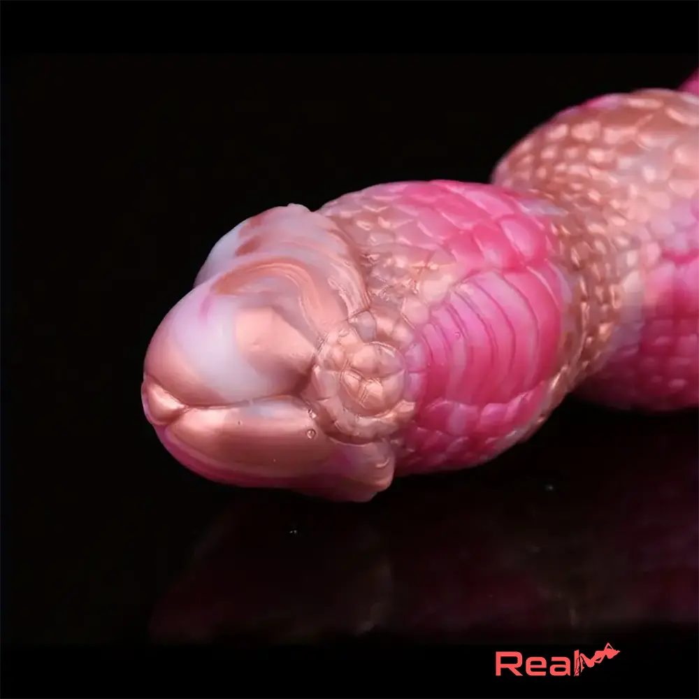 7.08in Fantasy Monster Dragon Silicone Soft Dildo For Couples Pleasure Toy Real Dildo
