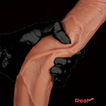 12.5in Realistic Lifelike Large Silicone Soft Dildo Female G-Spot Sex Toy Real Dildo