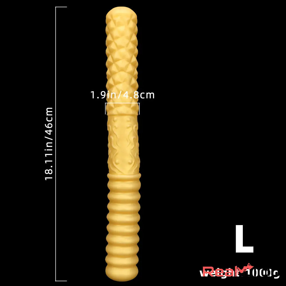 11.41in 15in 18.11in Massager Large Soft Long Silicone Dual Ended Dildo Real Dildo