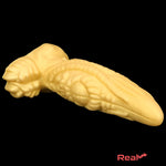 14.56in Gold Liquid Large Soft Long Fantasy Silicone Male Female Dildo - Real Dildo