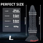 7.08in 9.06in 10.24in 11.81in Octopus Tentacles Odd Silicone Skin Feeling Dildo - Real Dildo