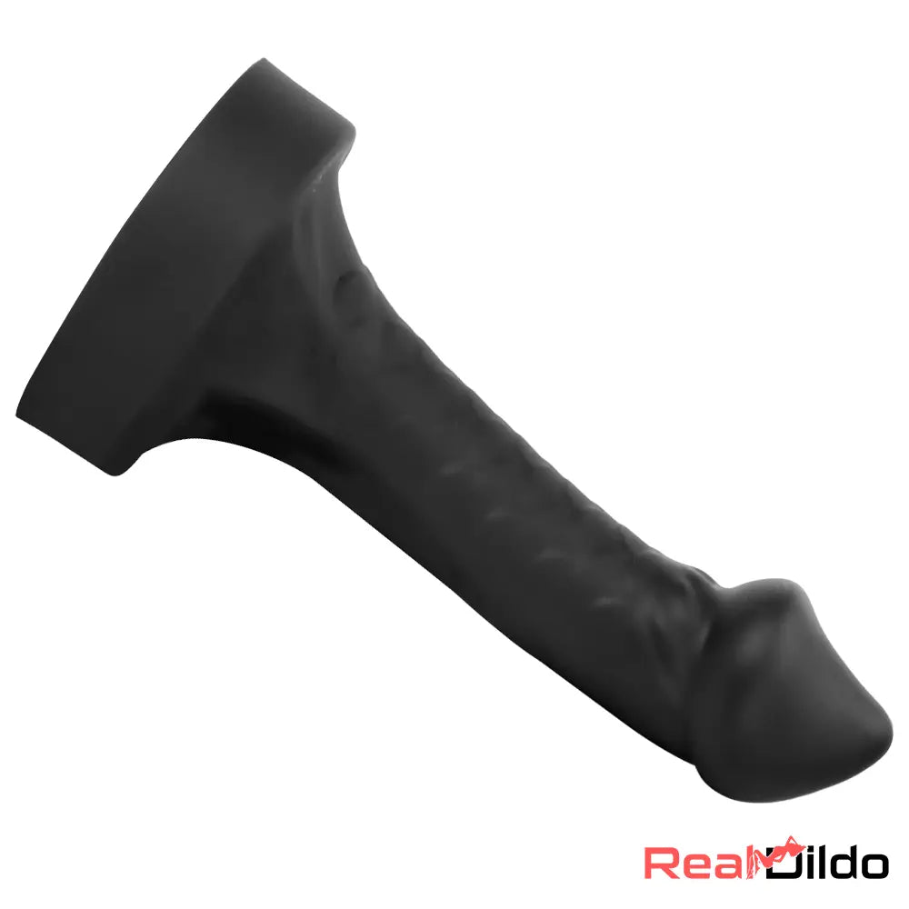 10.63in 12.6in 13.77in Silicone Big Soft Curved Black Dildo With Big Head Real Dildo