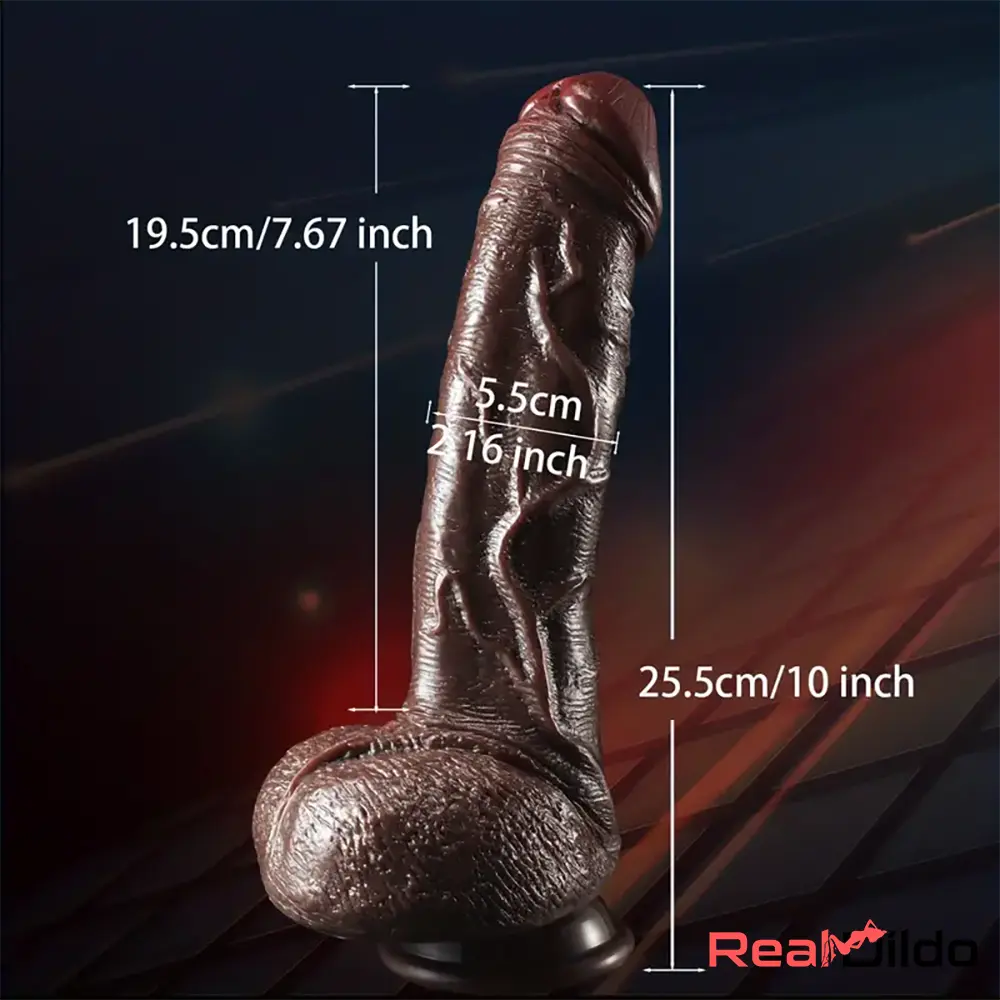 10in Realistic Skin Feel Like Soft Liquid Silicone Dildo For Sex Massager Real Dildo