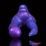 7.36in 7.99in 8.07in U-shaped Double-headed Monster Dildo Pleasure Toy Real Dildo