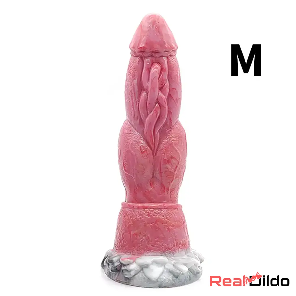 5.7in 7.79in Fantasy Monster Silicone Soft Cock Dildo For Lesbian Erotic Toy - Real Dildo