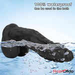 11.41in 12.6in 15in Super Big Silicone Soft Black Fantasy Massager Dildo Real Dildo