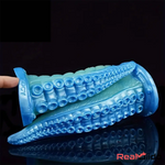 7.16in 9.05in Fantasy Monster Tentacle Silicone Soft Dildo Masturbator Real Dildo