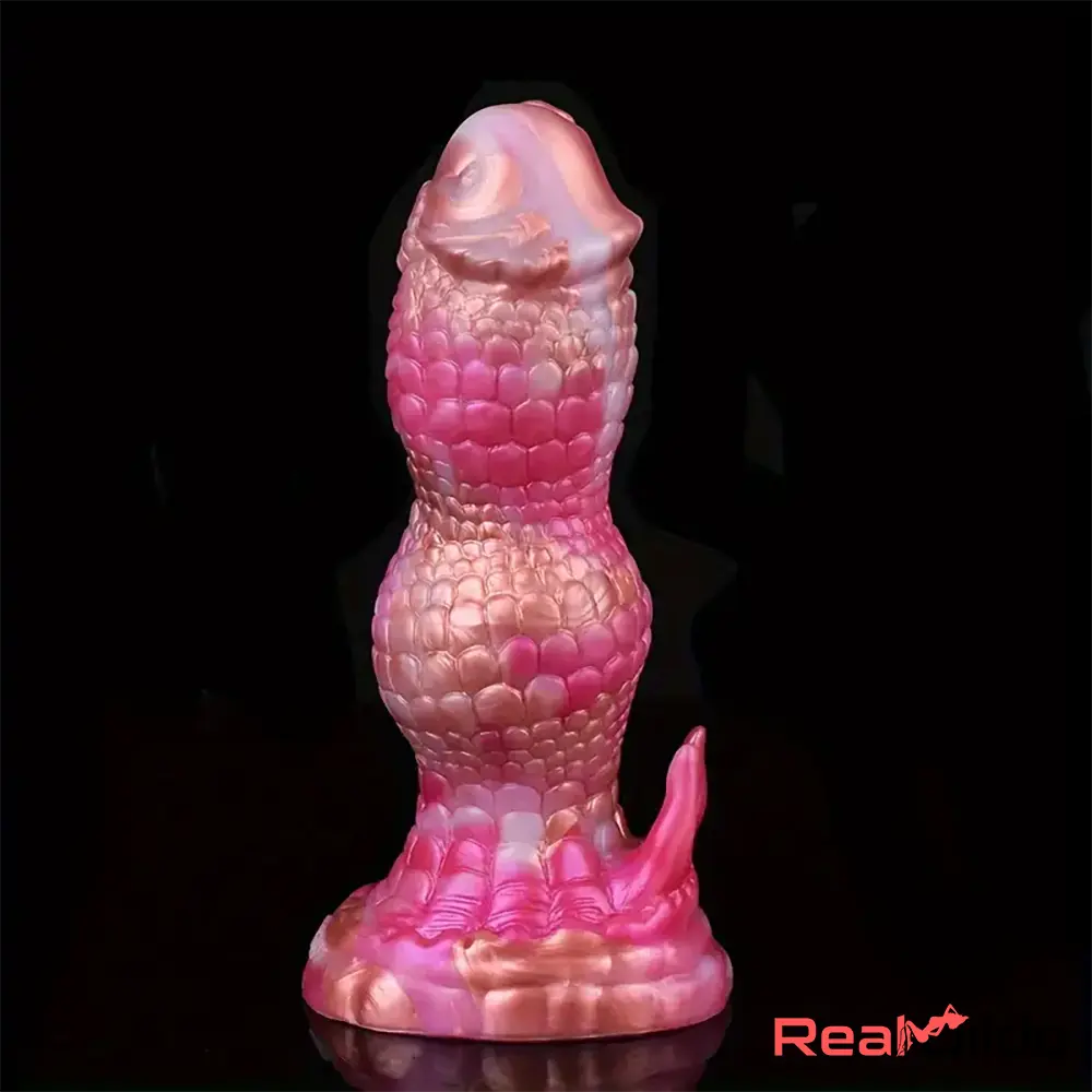 7.08in Fantasy Monster Dragon Silicone Soft Dildo For Couples Pleasure Toy Real Dildo