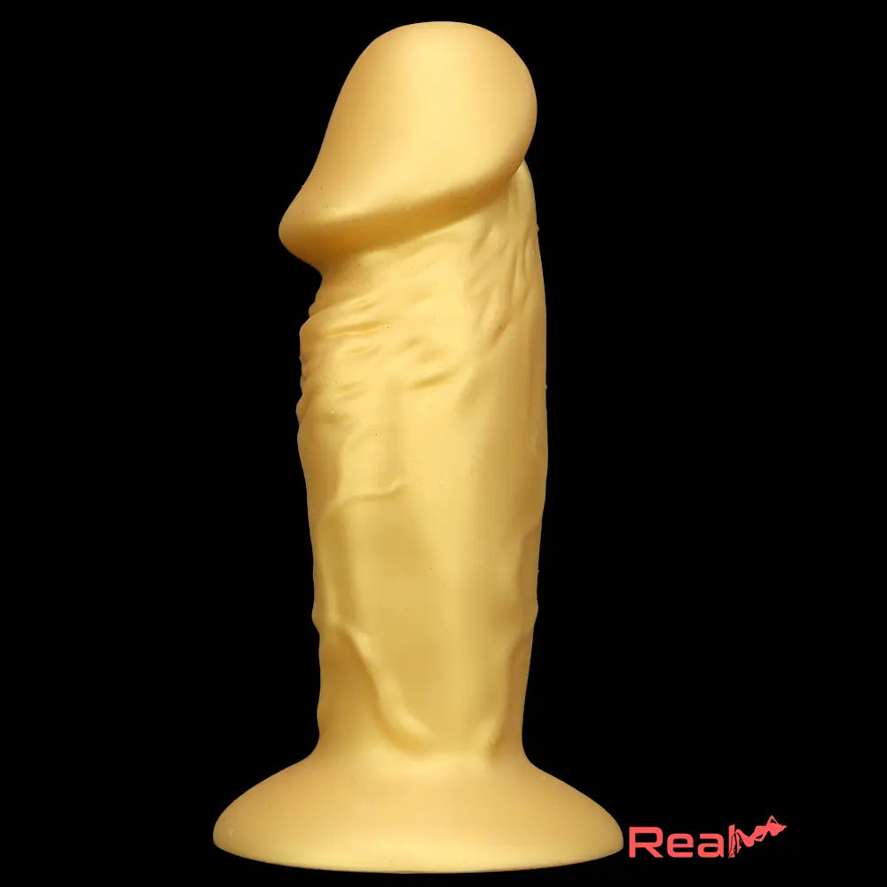 13.38in Super Long Big Silicone Soft Gold Dildo Vaginal Orgasm Masturbator Real Dildo