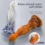 10.43in Big Dragon Monster Silicone Dildo For Anal Vaginal Sex Toy Real Dildo