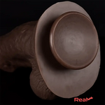 7.87in Superb Skin Thick Real Feeling Silicone Soft Dildo For Men Gay - Real Dildo