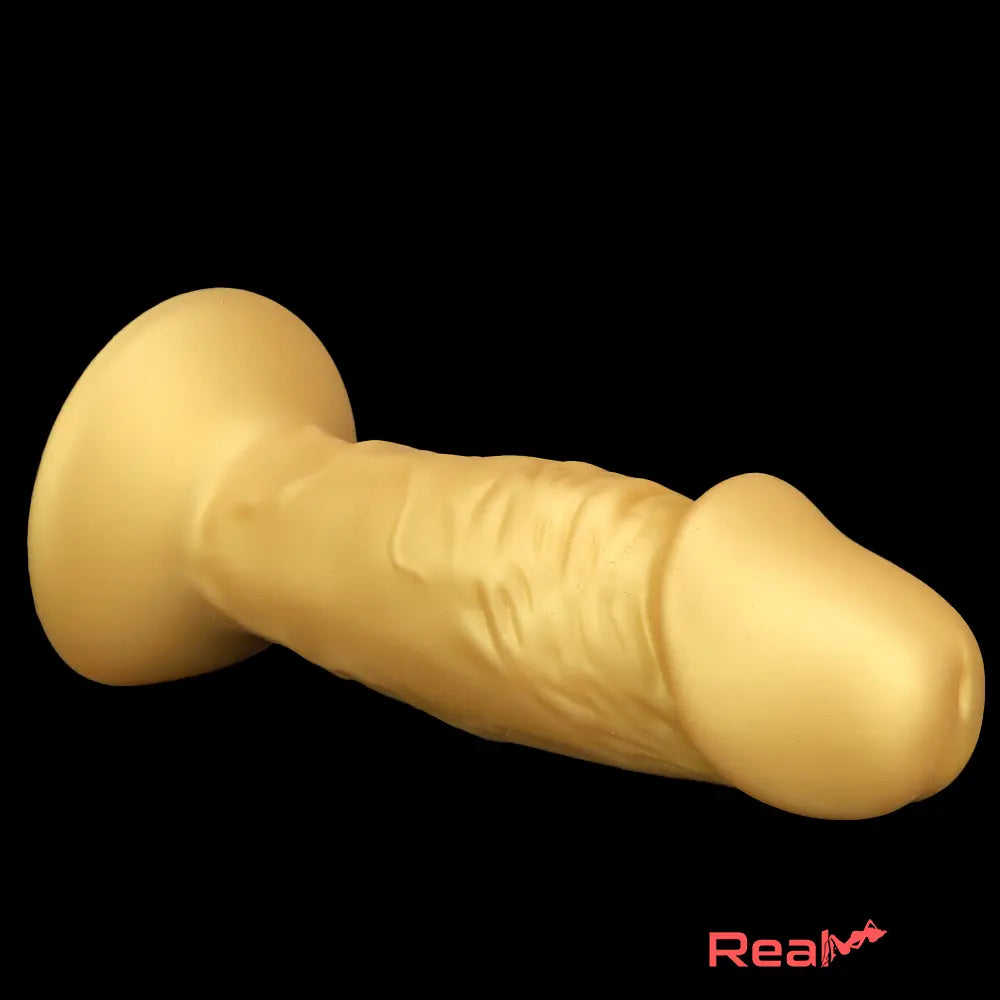 13.38in Super Long Big Silicone Soft Gold Dildo Vaginal Orgasm Masturbator Real Dildo