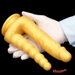 8.07in Silicone Big Soft Dildo Double Heads Dildo Butt Plug Orgasm Love Toy Real Dildo