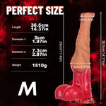 12.6in 14.37in 15.94in Liquid Silicone Animal Horse Cock Dildo Women Toy Real Dildo