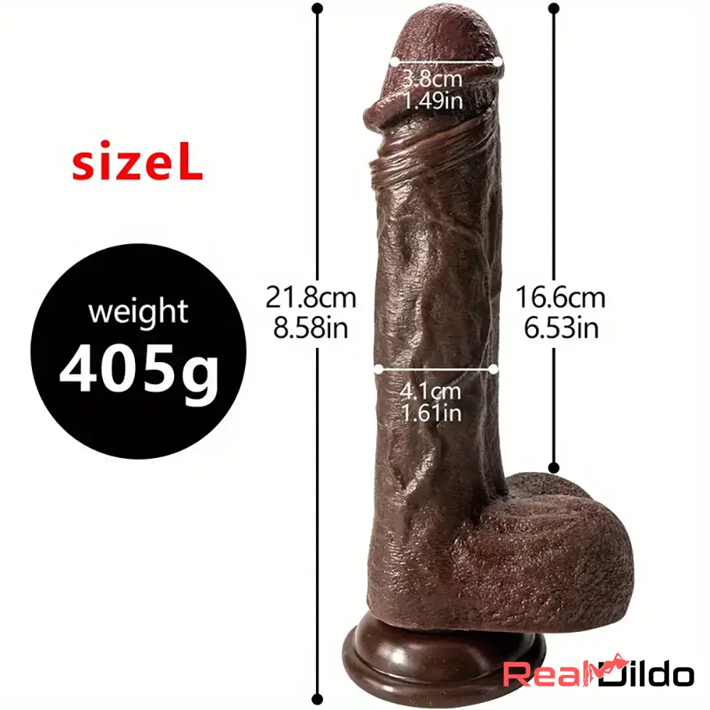 Multiple Inches Silicone Soft Female Dildo Sex Toy For Vaginal Clit Stimulation Real Dildo