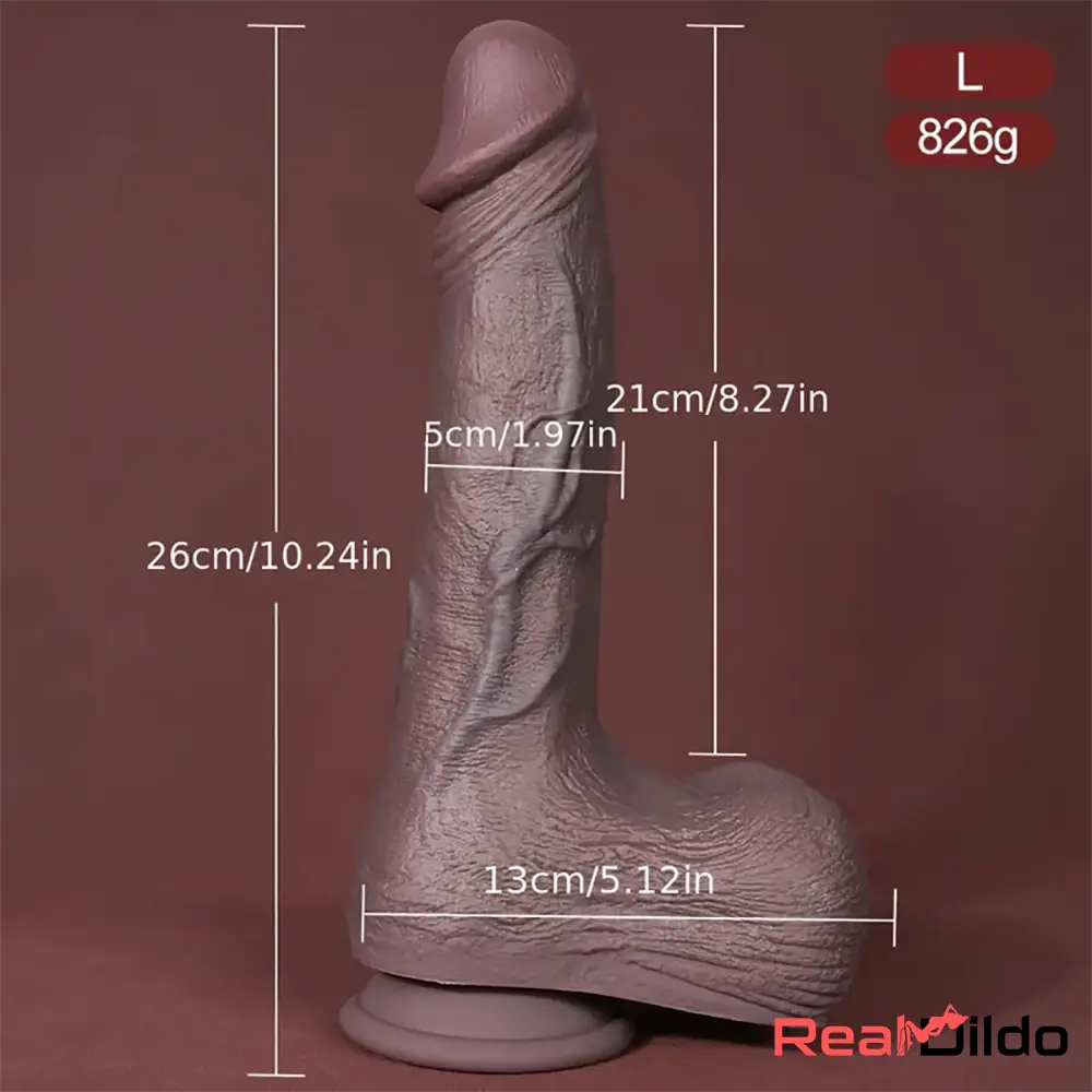 6.1in 7.87in 10.24in Realistic Liquid Silicone Soft Dildo For Women Male Cock - Real Dildo