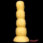 14.37in Large Soft Long Fantasy Silicone Scary Skull Thick Odd Dildo - Real Dildo