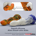 10.43in Big Dragon Monster Silicone Dildo For Anal Vaginal Sex Toy Real Dildo