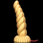 5.51in 7.87in 10.23in Gold Silicone Soft Fantasy Alien Dildo For Anal Orgasm Real Dildo
