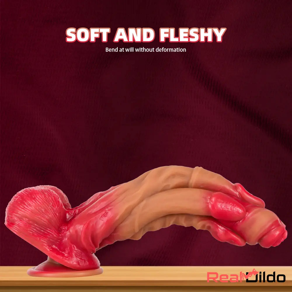 11.22in 12.99in 14.57in Silicone Fantasy Big Soft Cock Weird G Spot Dildo - Real Dildo
