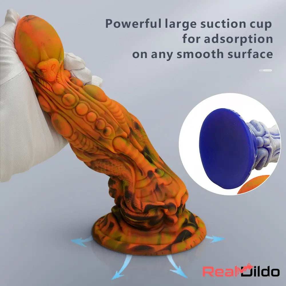10.43in Big Dragon Monster Silicone Dildo For Anal Vaginal Sex Toy Real Dildo