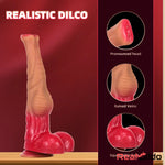 12.6in 14.37in 15.94in Liquid Silicone Animal Horse Cock Dildo Women Toy Real Dildo