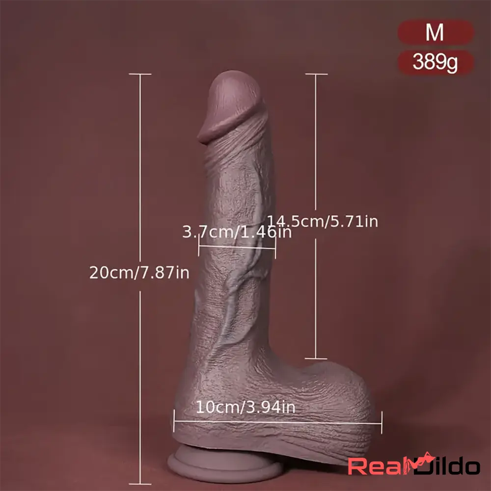 6.1in 7.87in 10.24in Realistic Liquid Silicone Soft Dildo For Women Male Cock - Real Dildo