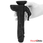 8.85in Elephant 3in1 Heating Thrusting Vibrating Remote Dildo Anal Sex Toy Real Dildo