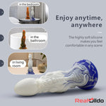 10.43in Big Dragon Monster Silicone Dildo For Anal Vaginal Sex Toy Real Dildo