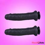 11.22in Unisex Big Silicone Soft Dildo For Vaginal Simulation Massager Real Dildo