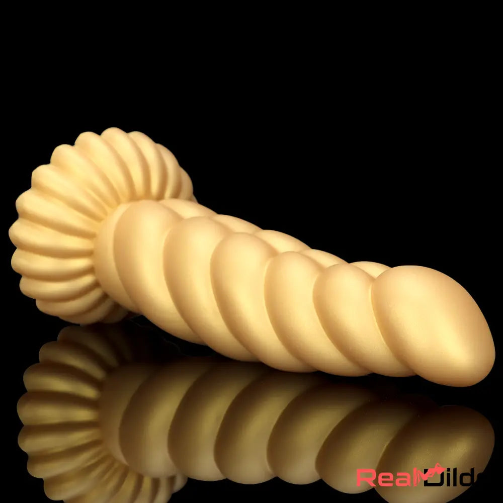5.51in 7.87in 10.23in Gold Silicone Soft Fantasy Alien Dildo For Anal Orgasm Real Dildo