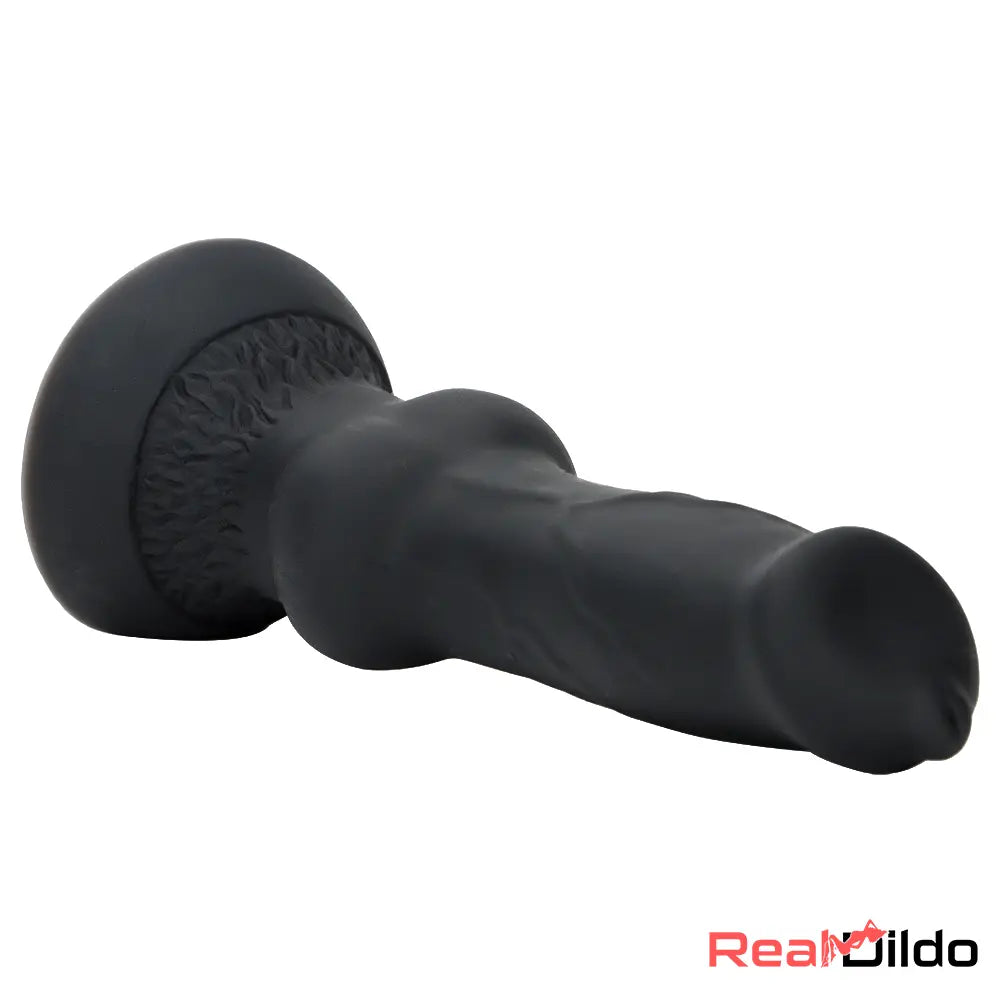 7.48in Silicone Soft Mixed Color Dog Cock Dildo For Sex Toy Orgasm Safety Real Dildo