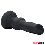 7.48in Silicone Soft Mixed Color Dog Cock Dildo For Sex Toy Orgasm Safety Real Dildo