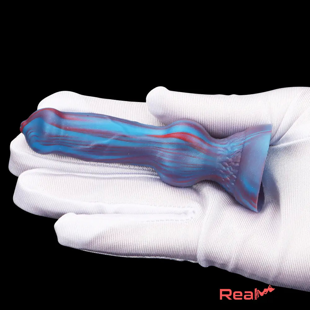 3.81in Mini Soft Silicone Lifelike Animal Dog Penis Dildo For Sex Beginners Real Dildo