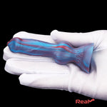 3.81in Mini Soft Silicone Lifelike Animal Dog Penis Dildo For Sex Beginners Real Dildo