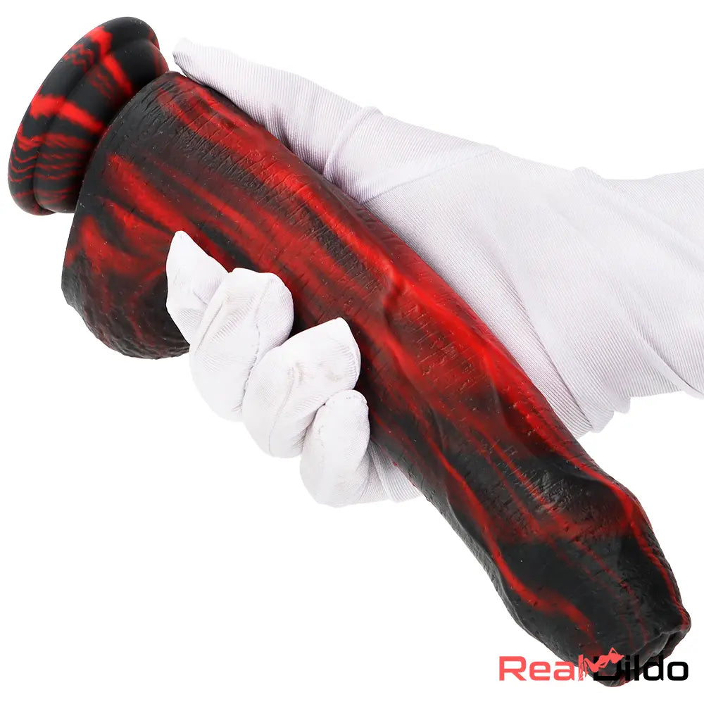 8.46in Large Uncut Silicone Soft Mixed Color Anal Dildo Adults Sex Toy Real Dildo