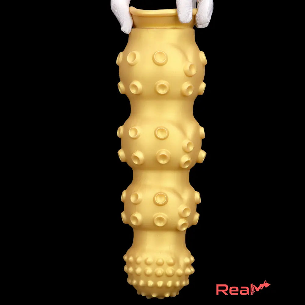 6.7in 9.84in 13.38in Gold Silicone Animal Octopus Large Dildo Sex Toy - Real Dildo