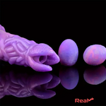 7.99in Luminous Ovipositor Silicone Dildo For Anal Vaginal Pleasure Toy Real Dildo