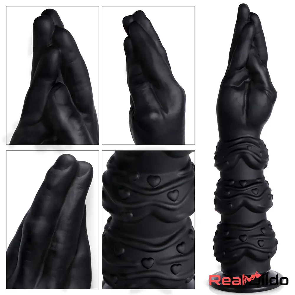 13.58in Fantasy Big Long Black Fist Hand Silicone Soft Dildo Adult Toy Real Dildo 13.58in Fantasy Big Long Black Fist Hand Silicone Soft Dildo Adult Toy Real Dildo