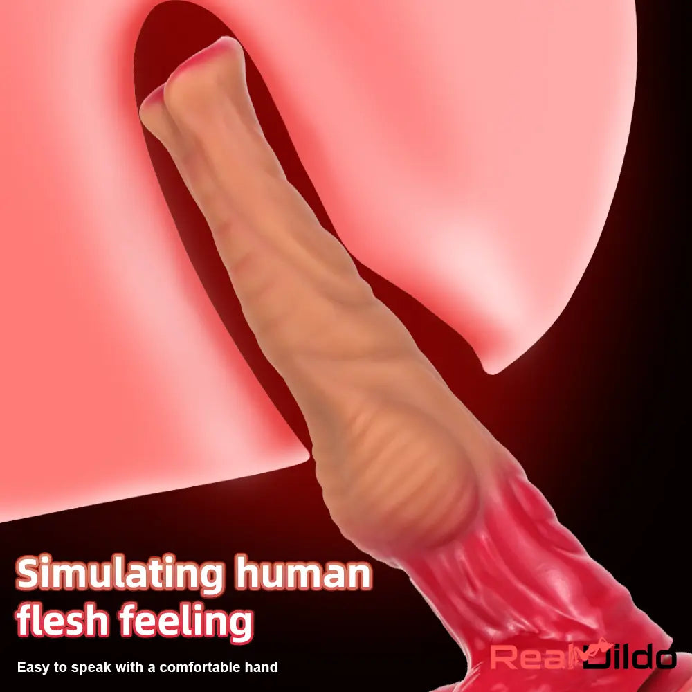 12.6in 14.37in 15.94in Liquid Silicone Animal Horse Cock Dildo Women Toy Real Dildo